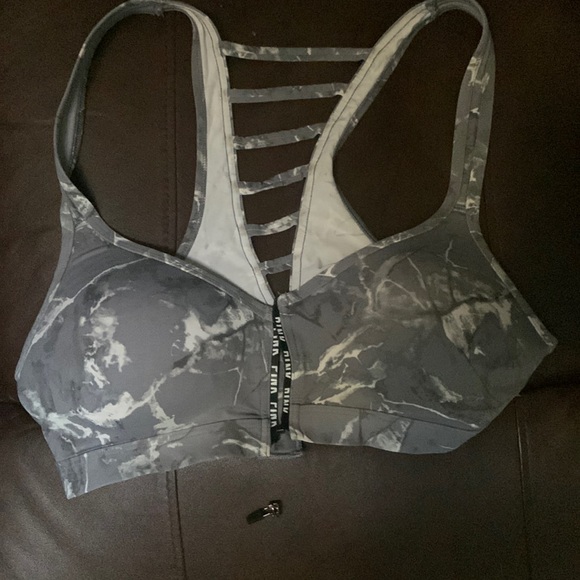 PINK Victoria's Secret Other - Selling a pink sports bra on good condition zipper need to be put back on